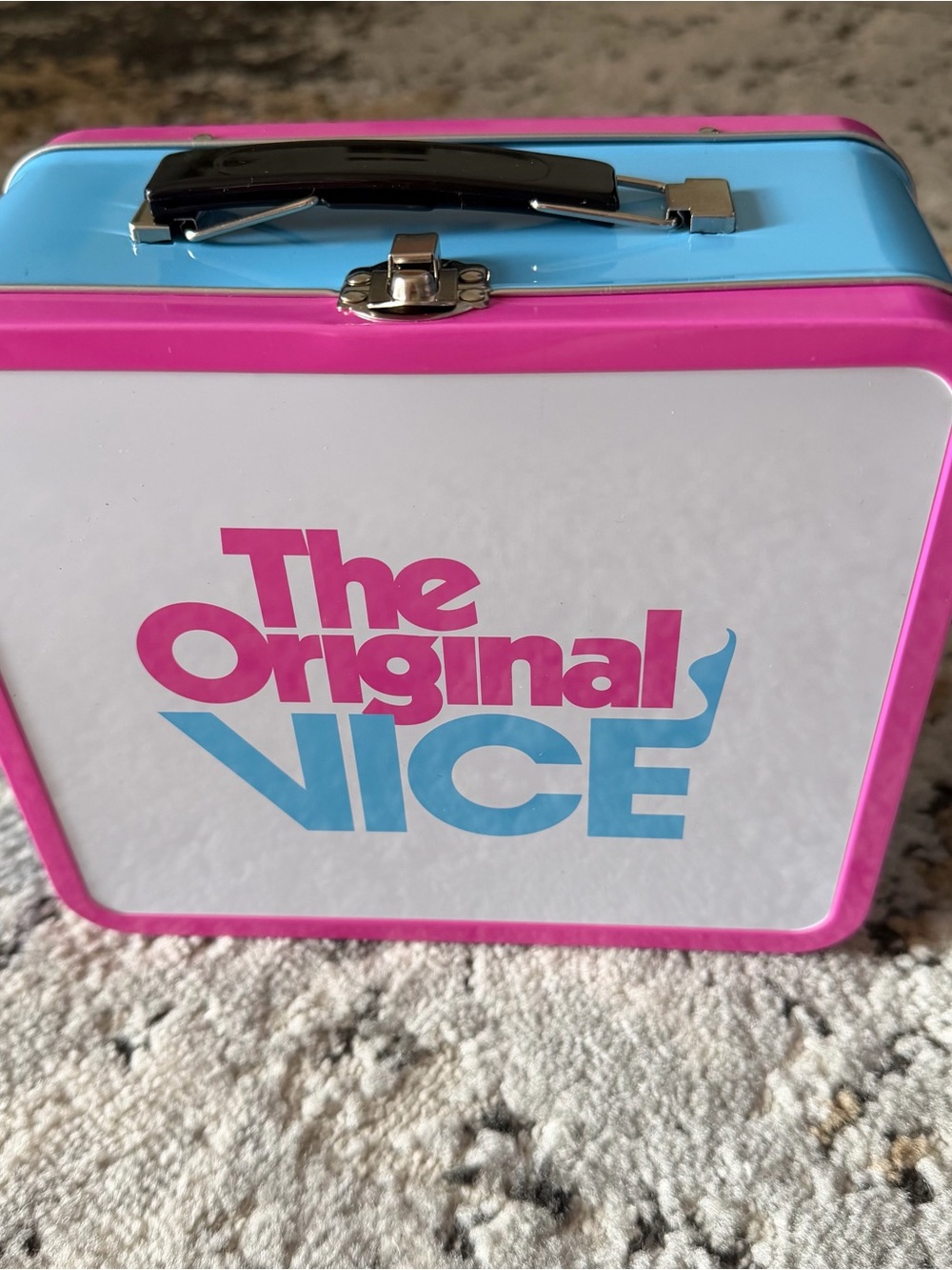 Miami Heat Vice City Pink and Light Blue Kids Lunchbox "The Original Vice"